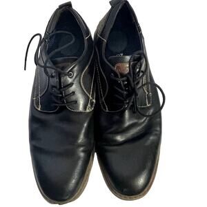 Nunn Bush Men's Size 10 Black Leather Loafer Comfort Gel Dress Shoes